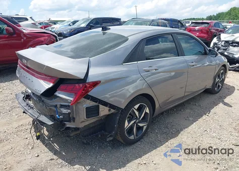 2023 Hyundai Elantra Hybrid Limited z USA, uszkodzony, nr VIN KMHLN4AJ2PU086259